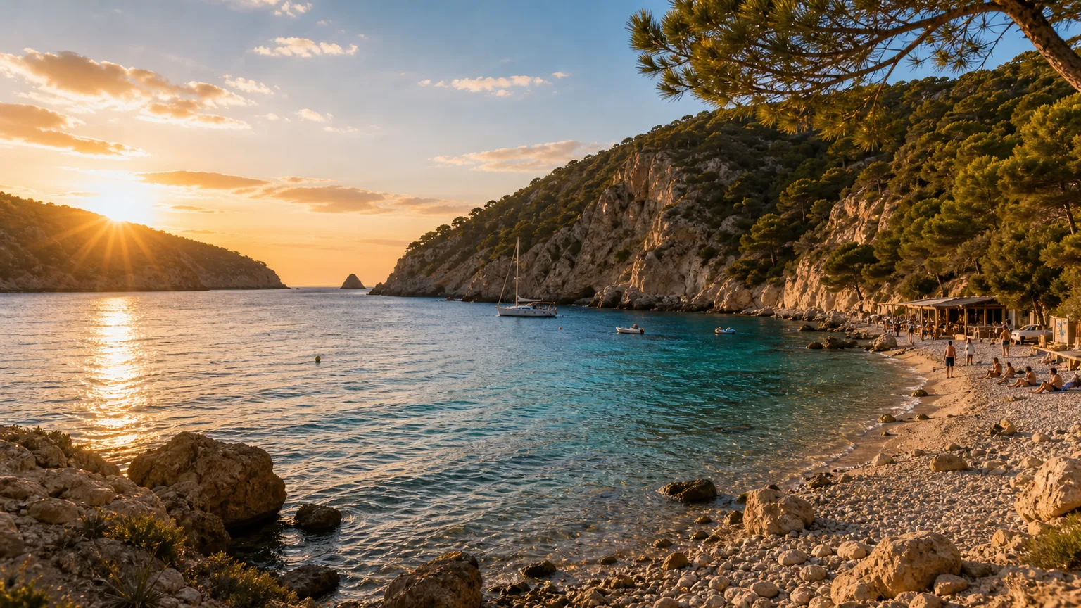 Benirras: guia de praia em Ibiza