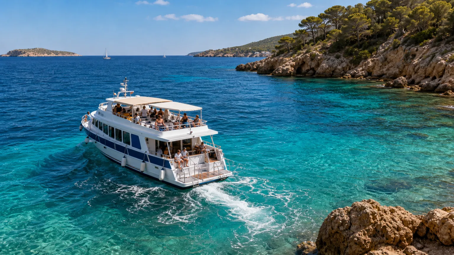 Passeios de barco em Ibiza